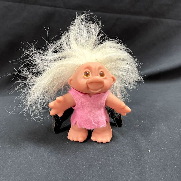 Dam 1986 Troll Pink Dress Vtg Slight Condition Issues - Picture 1 of 7